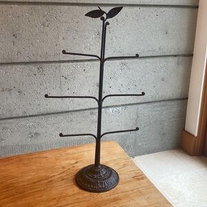 Anthropologie Wrought Iron Jewelry Stand